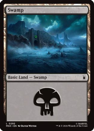 Swamp (0292) (MSH-292) - Marvel Super Heroes、Wizards of the Coast、kayou