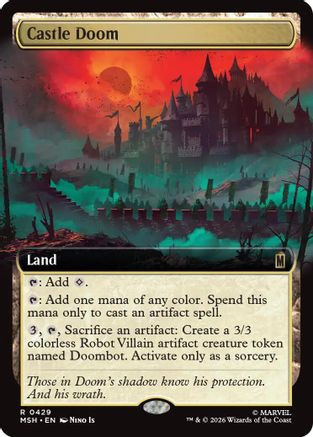 Castle Doom (Extended Art) (MSH-429) - Marvel Super Heroes、Wizards of the Coast、kayou