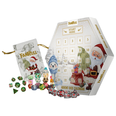 FanRoll: Holiday 2026 - Advent Dice Calendar (PREORDER)、FanRoll、kayou