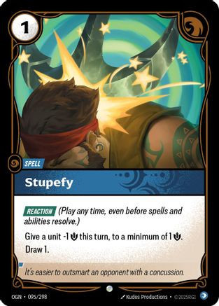 Stupefy (095/298) - Origins Foil (LP)、GameNerdz、kayou