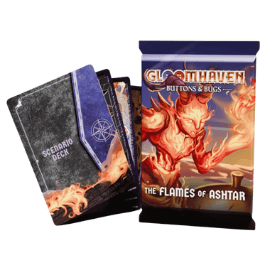 Gloomhaven: Buttons & Bugs - The Flames of Ashtar Expansion (PREORDER)、CEPHALOFAIR GAMES、kayou