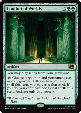 Conduit of Worlds (MSC-171) - Commander: Marvel Super Heroes、Wizards of the Coast、kayou