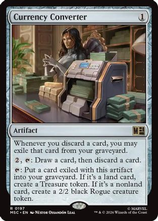 Currency Converter (Surge Foil) (MSC-197) - Commander: Marvel Super Heroes Foil、Wizards of the Coast、kayou