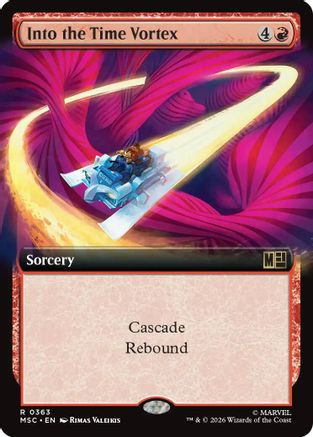 Into the Time Vortex (Extended Art) (MSC-363) - Commander: Marvel Super Heroes、Wizards of the Coast、kayou