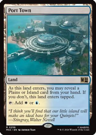 Port Town (MSC-256) - Commander: Marvel Super Heroes、Wizards of the Coast、kayou