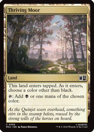 Thriving Moor (MSC-582) - Commander: Marvel Super Heroes、Wizards of the Coast、kayou