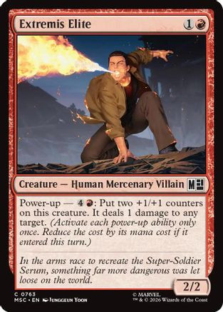 Extremis Elite (MSC-763) - Commander: Marvel Super Heroes、Wizards of the Coast、kayou