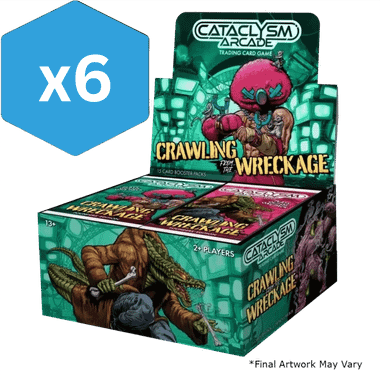 Cataclysm Arcade TCG: Crawling from the Wreckage - Booster Box (Sealed Case) (PREORDER)、Mothership Games、kayou