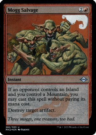 Mogg Salvage (Foil Etched) (MH2-282) - Modern Horizons 2 Foil、Wizards of the Coast、kayou