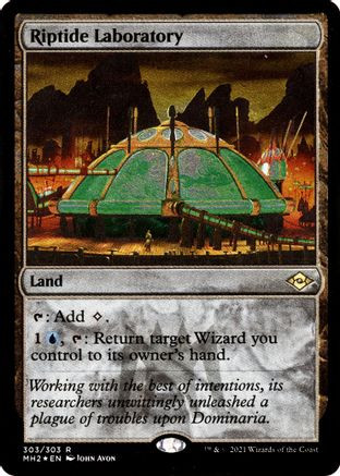 Riptide Laboratory (Foil Etched) (MH2-303) - Modern Horizons 2 Foil、Wizards of the Coast、kayou