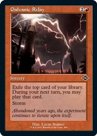 Galvanic Relay (Retro Frame) (Foil Etched) (MH2-406) - Modern Horizons 2 Foil、Wizards of the Coast、kayou
