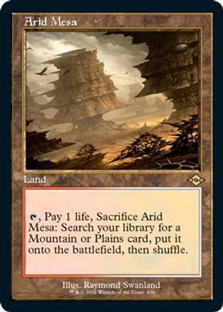 Arid Mesa (Retro Frame) (Foil Etched) (MH2-436) - Modern Horizons 2 Foil、Wizards of the Coast、kayou