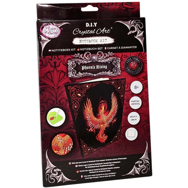 Crystal Art Notebook Kit: Phoenix Rising、Outset、kayou
