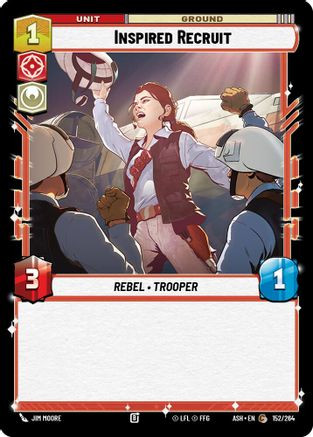 Inspired Recruit (152/264) - Ashes of the Empire、Fantasy Flight Games、kayou