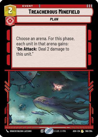 Treacherous Minefield (186/264) - Ashes of the Empire、Fantasy Flight Games、kayou