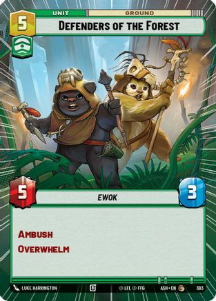 Defenders of the Forest (Hyperspace) (393) - Ashes of the Empire、Fantasy Flight Games、kayou