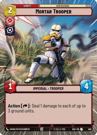 Mortar Trooper (Hyperspace) (406) - Ashes of the Empire、Fantasy Flight Games、kayou
