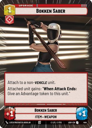 Bokken Saber (Hyperspace) (444) - Ashes of the Empire、Fantasy Flight Games、kayou