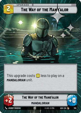 The Way of the Mand'alor (Hyperspace Foil) (765) - Ashes of the Empire Foil、Fantasy Flight Games、kayou
