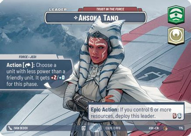 Ahsoka Tano - Trust in the Force (Showcase) (775) - Ashes of the Empire Foil、Fantasy Flight Games、kayou