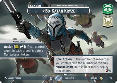 Bo-Katan Kryze - Reclaiming Mandalore (Showcase) (776) - Ashes of the Empire Foil、GameNerdz、kayou