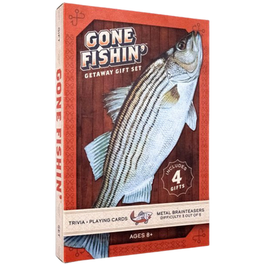 Gone Fishin' Getaway Gift Set Metal Brainteasers、Project Genius、kayou