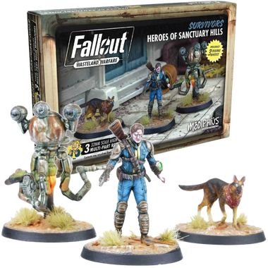 Fallout: Wasteland Warfare - Survivors Heroes of Sanctuary Hills、Modiphius、kayou