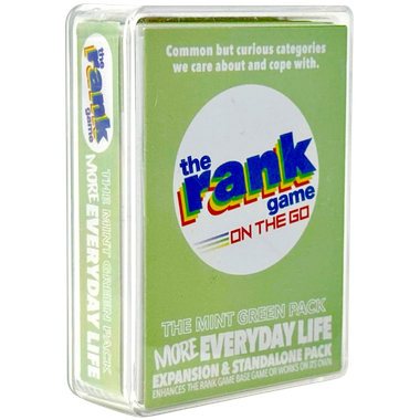 The Rank Game On-the-Go: MORE Everyday Life (Mint Green Pack)、Storytastic、kayou