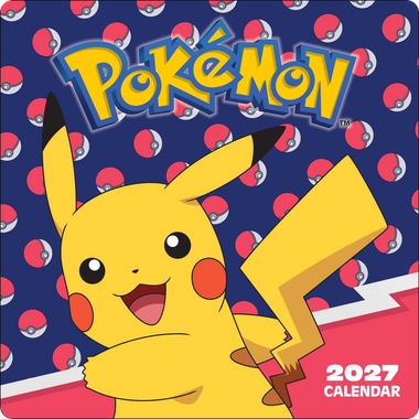 Pokemon: 2027 Wall Calendar、AMP、kayou