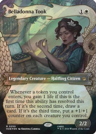 Belladonna Took (Showcase) (Surge Foil) (HOB-250) - The Hobbit Foil、Wizards of the Coast、kayou