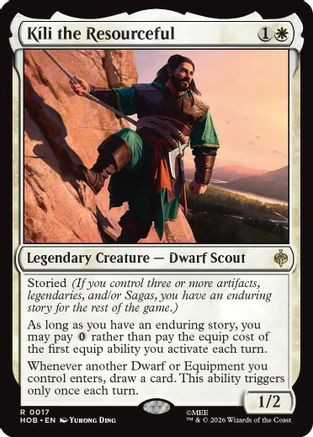 Kili the Resourceful (HOB-017) - The Hobbit、Wizards of the Coast、kayou