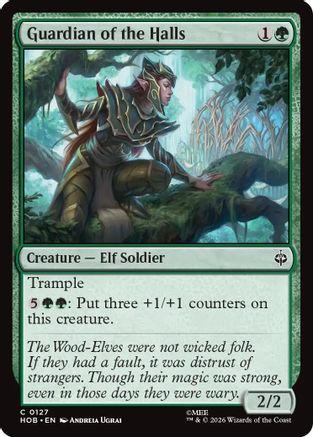 Guardian of the Halls (HOB-127) - The Hobbit Foil、Wizards of the Coast、kayou