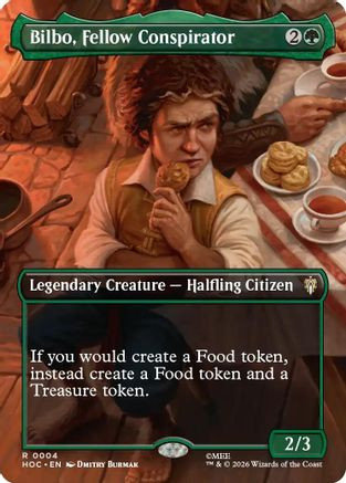 Bilbo, Fellow Conspirator (Borderless) (HOC-004) - The Hobbit: Eternal-Legal、Wizards of the Coast、kayou