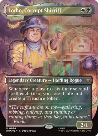 Treasure Vault (Borderless) (Dwarvish) (HOC-097) - The Hobbit