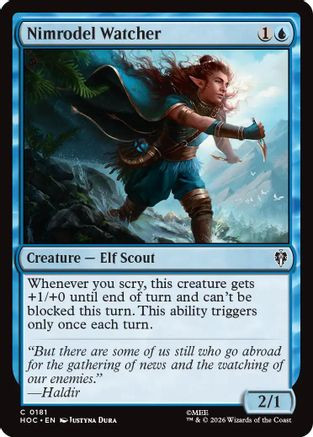 Nimrodel Watcher (HOC-181) - The Hobbit: Eternal-Legal、Wizards of the Coast、kayou