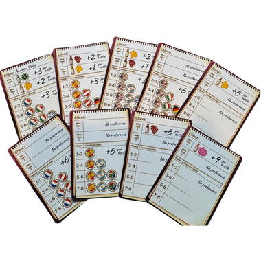 Wine Cellar: More Clients Expansion、25TH CENTURY GAMES、kayou