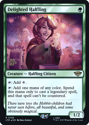 Delighted Halfling (PLTR-158S) - Tales of Middle-earth Promos Foil (MP)、Wizards of the Coast、kayou
