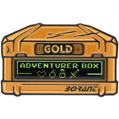 Dungeon Crawler Carl: Adventurer's Loot Box Enamel Pin、Foam Brain Games、kayou