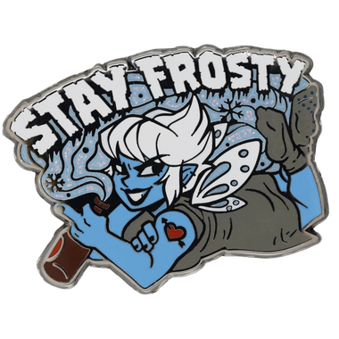 Dungeon Crawler Carl: Stay Frosty Enamel Pin、Foam Brain Games、kayou