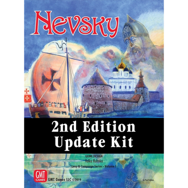Nevsky: Teutons & Rus in Collision, 1240-1242 2nd Edition Update Kit (PREORDER)、GMT Games、kayou