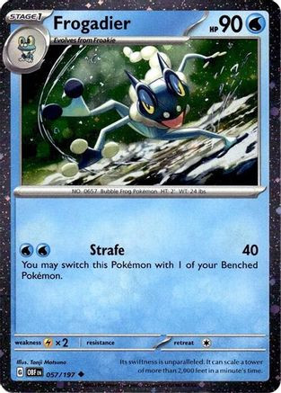 Frogadier - 057/197 (Cosmos Holo) 57 - Miscellaneous Cards Products Holofoil、The Pokémon Company、kayou