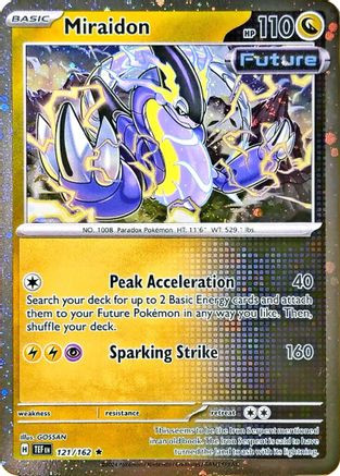 Miraidon - 121/162 (Cosmos Holo) 121 - Miscellaneous Cards Products Holofoil、The Pokémon Company、kayou