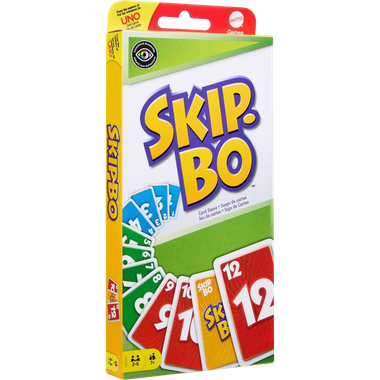 Skip-Bo (Color Blind Friendly Edition)、Mattel、kayou