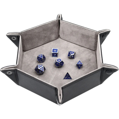 Forged Gaming: Hexagon Snap Folding Dice Tray - Gray、Forged Gaming、kayou