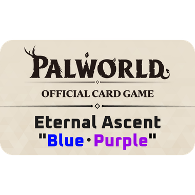 Palworld Official Card Game: Eternal Ascent - Blue/Purple - Trial Deck (PREORDER)、Bushiroad、kayou