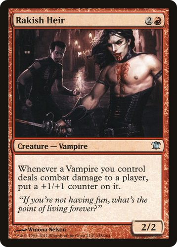 Rakish Heir (ISD-158) - Innistrad Foil (LP)、Wizards of the Coast、kayou