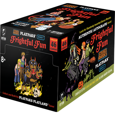 Steven Rhodes Playpaks Series 1: Frightful Fun - Display Box (24) (PREORDER)、Cryptozoic、kayou