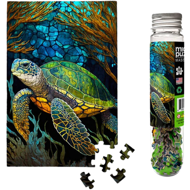 MicroPuzzles: Sea Turtle - Marine Life (150pcs)、MicroPuzzles、kayou