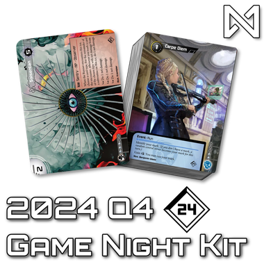 (Netrunner Compatible) Game Night Kit 2024 Q4、Null Signal Games、kayou