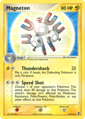 Magneton 27/112 - FireRed LeafGreen Reverse Holofoil (MP)、The Pokémon Company、kayou